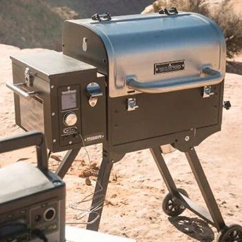 An image of a smoker for turkey that is durable and made from good material