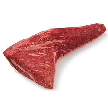 An image of tri-tip steak on a white background