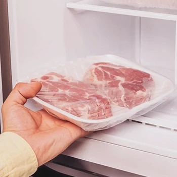 Defrosting frozen steak by putting it in the fridge