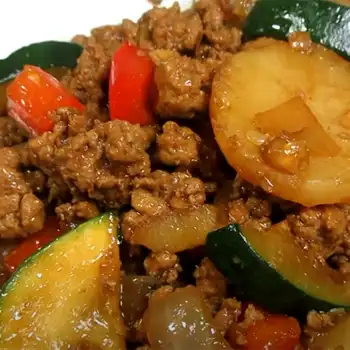 a picture of stir-fried ground turkey that lasts in the fridge