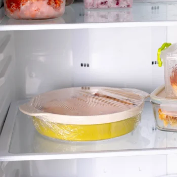 Pork belly in the fridge
