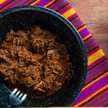 A delicious Chipotle Barbacoa Meat