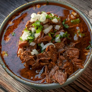 Chipotle Barbacoa Meat in a bowl