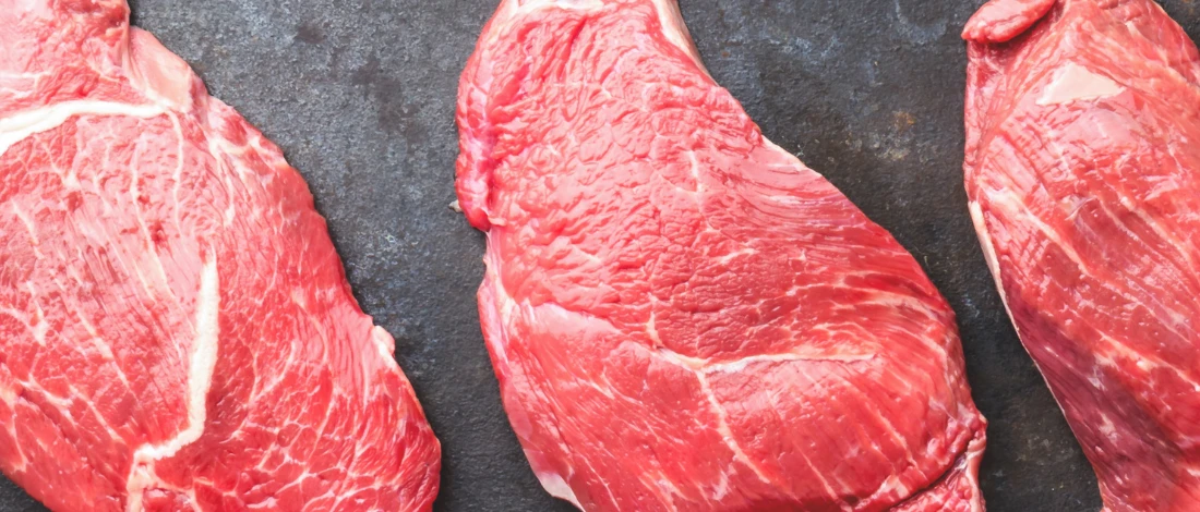 Red meat on table for dietary committee