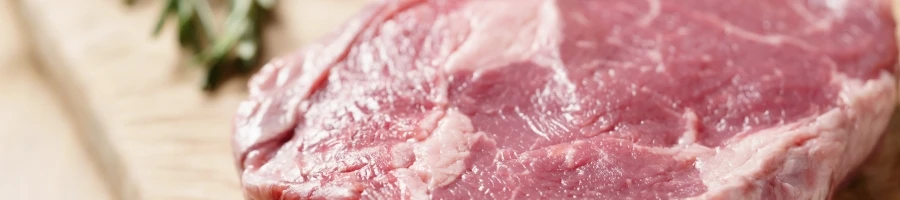 The beautifully sliced meat