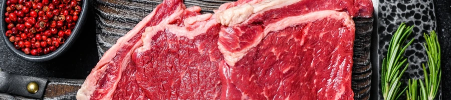 The ingredients for Italian steak braciole