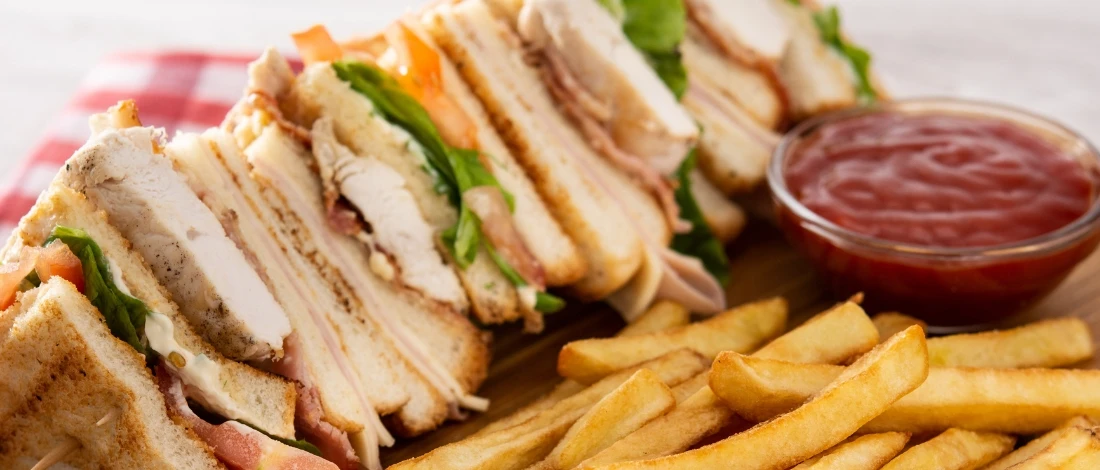 A delicious Calamari steak sandwich