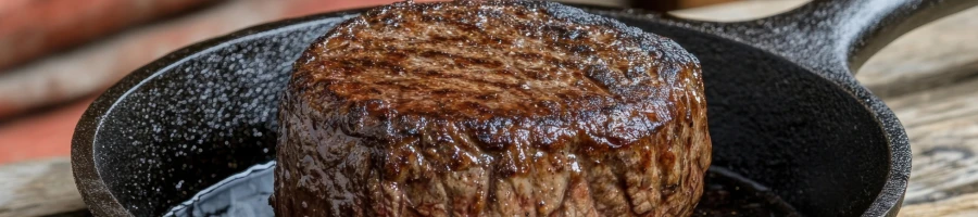 Resting the steak