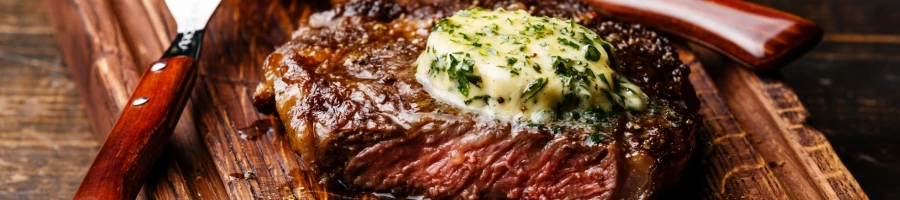 A juicy and delicious steak