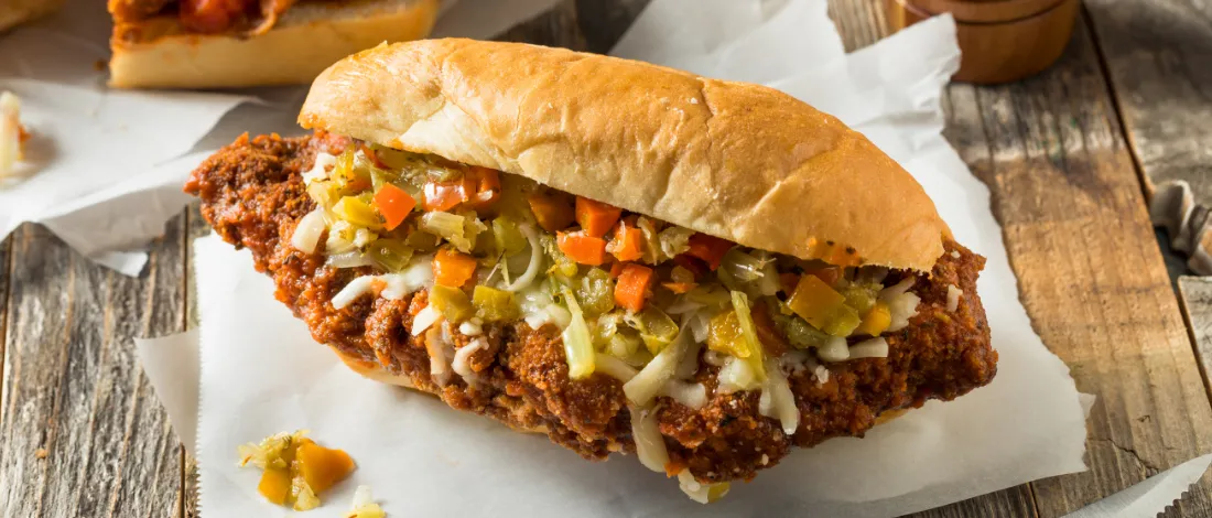 Chicago Steak Sandwich on a table prepared by the recipe of CarnivoreStyle